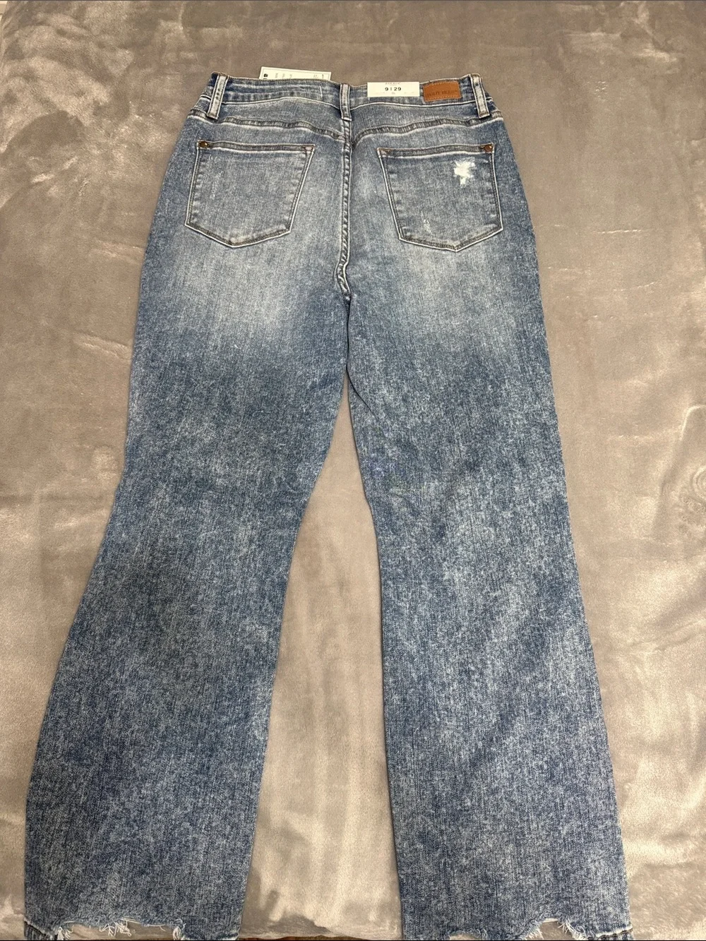 Judy Blue Distressed Boyfriend cropped bootcut style JB88518 item 72520